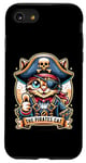 Coque pour iPhone SE (2020) / 7 / 8 Patch œil de chat pirate des Caraïbes