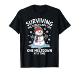 Surviving The Lunch Lady Life One Meltdown At A Time T-Shirt