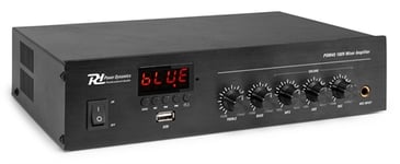 Power Dynamics PDM45 100V Mixer, Förstärkare,45W BT/MP3, 100 V Mixer/Slutsteg Power Dynamics PDM45 100V Mixer-Amplifier with Bluetooth and media player 45W