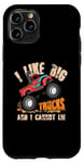 iPhone 11 Pro Vintage Monster Truck I Like Big Trucks And I Cannot Lie Case