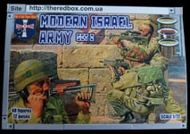 1 grappe de figurines au 1/72. ORION 72040, L'Armée Israélienne moderne set 2.