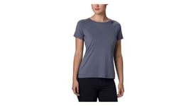 Tee shirt manches courtes columbia peak to point ii violet femme