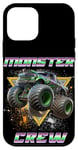 Coque pour iPhone 12 mini Monster Truck CREW Monster Truck sont mes fans de Jam Truck