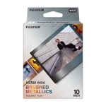 Fujifilm instax WIDE direktfilm, 10-pack film, Brushed Metal