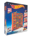 Cefa Toys - MALETIN Porte-Voiture Hot Wheels 3 en 1 (04621).Capacité pour 44 Voitures.