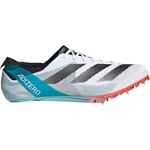 adidas Adizero Finesse Running Spikes White Sprint Athletics Track Racing Shoes