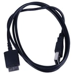 USB Data Charging Cable Cord  Walkman E052 A844 A845 MP3 MP4 Player Black E4N4