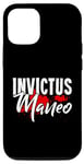 Coque pour iPhone 14 Pro Invictus Maneo - signifiant en latin « I Remain Unvainquished »