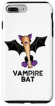 Coque pour iPhone 7 Plus/8 Plus Jeu de mots amusant en forme de chauve-souris vampire