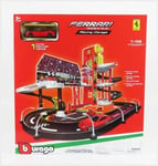 BURAGO BU30197 Accessoires - Diorama - Level Racing Garage With Ferrari F-12 201