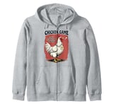 Chicken Game T Shirt, Chicken Game Tshirt Chicken T Shirt Zip Hoodie