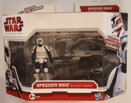 STAR WARS SPEEDER BIKE + SCOUT TROOPER LEGACY COLLECTION + DIORAMA EUROPEAN NEW