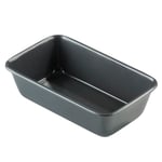 Prochef 2lb Loaf Pan/Tin, Premium Quality, Easy to Clean, with Teflon Innovations Silicone Non-Stick Coating.,Black