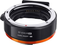 Bague Adaptation Autofocus pour Installer l'Objectif Canon EF/EF-S Monture sur Boîtier Appariel Photo de Canon EOS R Canon EF S-EOS R.[G789]