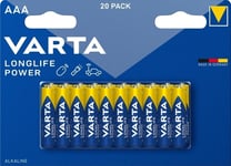 Varta Longlife Power AAA  20 Pack