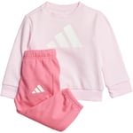 adidas Big Logo Joggingsett Barn - Rosa - str. 86