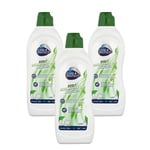 CARE+PROTECT Gel Détergent ECO+ pour Lave-Vaisselle - Ecologique - Hypoallergénique - Sans Colorant - Dégraisse et Aide au Rinçage - Efficace en cycles Courts - 3 Bouteilles de 650 ml - Jusqu'à 114 Lavages