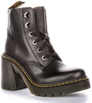 Dr Martens 27613001 Jesy Sendal 6 Eye Heel Womens Boots Black UK 3 - 8