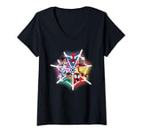 Marvel Spidey and His Amazing Friends Avengers Team-Up T-Shirt avec Col en V