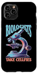 Coque pour iPhone 11 Pro Biologists Take Cellfies Humour de laboratoire scientifique