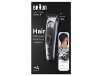 Braun HairClipper Series 7 HC7390 hair clipper, silver