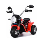 Costway - Moto Electrique pour Enfants 6 v Moto Véhicule Electrique pour Enfant à partir de 3 à 8 Ans Capacité de Charge 20KG Vitesse : 3-4km/h Rouge