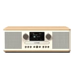 Pure Classic C-D6 Radio/CD Player - Cotton White/Oak