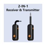 Récepteur Audio Bluetooth 5.2 Transmetteur Adaptateur Audio Sans Fil Stéréo Aux 3,5 Mm Avec Microphone Pour Casque Tv Car Audio