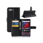 ETUI FOLIO HOUSSE POUR BLACKBERRY KEY 2 LE KEY 2 LITE NOIR