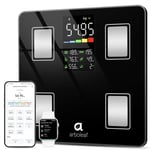 Smart Bathroom Scales, arboleaf Bluetooth Scales for Body Weight Weighing Scales