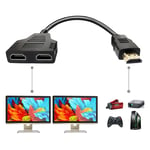 Mordely HDMI Splitter Adapter Kabel HDMI 1 In 2 Out