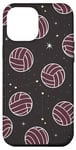 Coque pour iPhone 12 Pro Max Volleyballballon-rose esthétique femmes filles