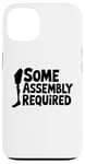 iPhone 13 Some Assembly Required Funny Leg Amputee Humor Case