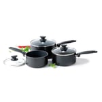 GreenPan Cambridge Ceramic Non-Stick 3 Piece Saucepan Set