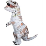 Dinosaurie Kostym för Vuxen Uppblåsbar T-Rex Dinosaurie Kostym Luftblåst Dino Kostym Rolig Halloween Kostym Cosplay Maskeraddräkt Z