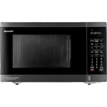 SHARP R321CAFBS 32L 1100 Watt Microwave Inverter with Convection & Airfry