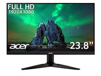 Acer KG241YAbii 23.8 Inch Full HD Gaming Monitor (VA Panel, FreeSync, 75Hz, 1ms, HDMI, VGA, Black)