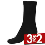 Pierre Robert Strumpor Thin Merino Wool Sock Svart Strl 37/40 Dam