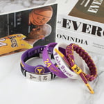 Basketboll handledsskydd armband signatur sport silikon justerbart armband minne present