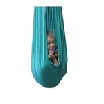 YANFEI Intdoor Children's Bag Swing Kids Cotton Swing Hammock Adult Stretch Yoga Cloth Hanging Child Swing For Autism ADHD Therapy (Color : A, Size : 100X280CM/39X110IN)