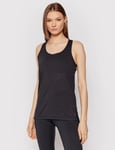 Nike Yoga Tank Womens Small Black Dri-Fit Breathable Racerback Lightweight