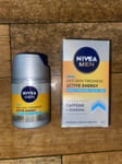 Nivea Men Skin Energy Morning Fix Moisturising Face Gel 50ml Caffeine + Guarana