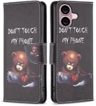 Trolsk Don't Touch My Phone Wallet (iPhone 16)