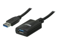 Aten Ue350 - Usb-Forlengelseskabel - Usb-Type A (Hunn) Til Usb-Type A (Hann) - Usb 3.0 - 5 M - Aktiv