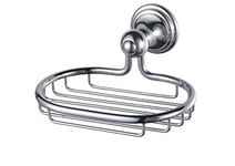 Haceka Allure 1126177 Zinc Alloy Wire Soap Holder, Silver