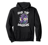 Domestic Violence Awareness End The Violence Support DV Pullover Hoodie