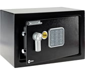 YALE Value Safe Electronic Storage Locker - Medium, Black, Black