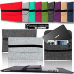 Wool Felt Sleeve Case Bag For 10" 11" 12" Asus Tablet Chromebook Laptop Notebook