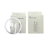 Adaptateur de chargeur mural USB avec prise UE,câble de charge rapide pour Apple iPhone13,12,11 Pro,X,Poly XS,5,5S,SE,6,6S,7,8 Plus,iPad Mini Air 2 - Type 2m