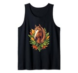 Nature Inspired Horse Graphic Cute Horse Tank Top